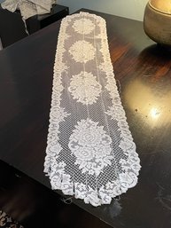 Lace Doilies, Table Cloth Overlay And Table Runners