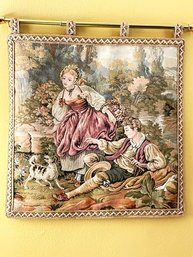 Italian Tapestry - Rural Scene - Made In France