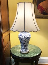 Set Of Two Blue And White Ginger Jar Table Lamp By Safavieh