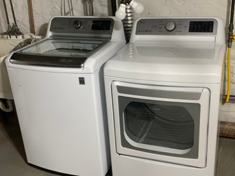LG True Balance Washer And LG Sensor Dry Dryer
