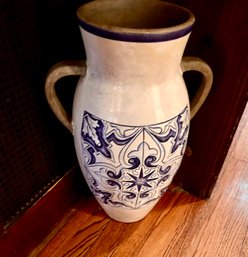 Blue And White Vase