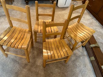 Children's Wood Chairs