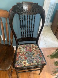 Victorian Ornate Sitting Chair 19th Century