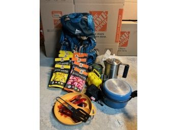 Camping Equipment And Dry Food