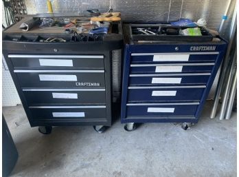 Craftsman Tool Storage On Wheels - Set Of 2
