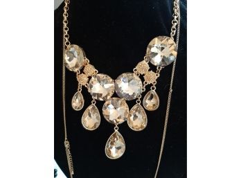 Jewelry - A Large Estate Collection Of Necklaces, Chokers, Pendants, Earrings, Etc