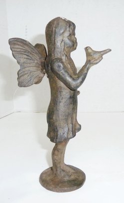 Iron Fairy Holding Bird