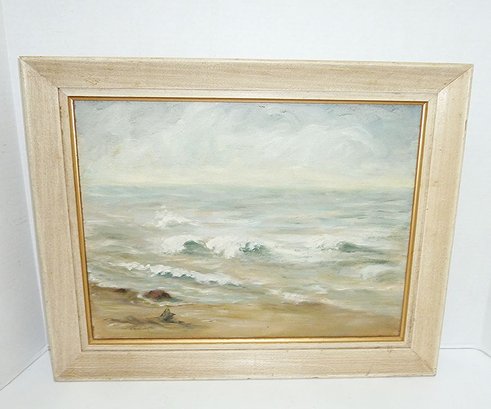 Framed Oil Canvas Painting SIGNED