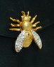 Vint. Jeweled Bee Clasp Purse, New York