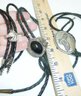 3 Silver Bolo Ties, 1 Marked STERLING