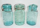 Vintage BLUE Ball Canning Jars