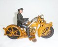 Vintage Hubley Toy Iron Motorcycle