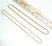 Monet Rope Neck Chains SIGNED
