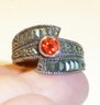 Vintage Marcasite Ring Mkd 925