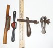 Antique Tool LOT Unusual Pistol Grip Tool