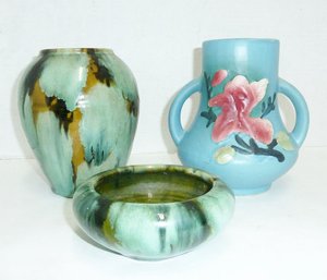 Vintage Art Pottery LOT 3 Pieces