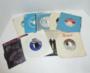 Vintage 45 Records In Orig Sleeves
