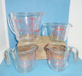 Fire King, Pyrex, Anchor Hocking Measuring Cup LOT