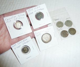 Vintage Silver Coins, U.S. & Canadian