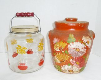 Vintage Counter Jar,  Cookie Jar
