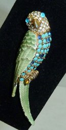 Vintage KJL Jeweled Pin