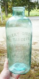 Antique Bottle, Robert Gibson Tablets