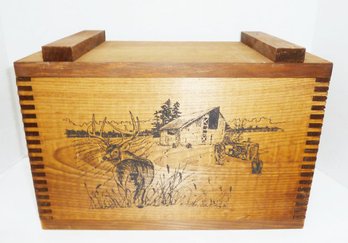 Wooden Ammo Box, Storage