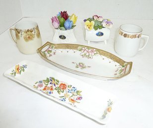 Aynsley Signed Pieces, Nippon Bowl LOT