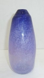 Art Glass Purple Vase