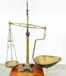 Brass & Iron Apothecary Scale, W. T. Avery