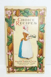 Bakers Chocolate, Cocoa Recipe Booklet
