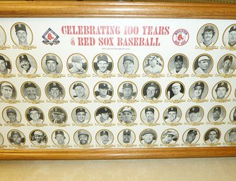 Framed, 100 Years Of Red Sox Baseball