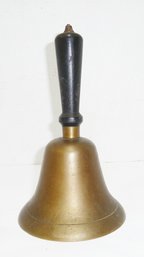Vintage Brass School Bell LARGE