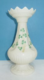 Vintage Belleek Irish TALL Vase