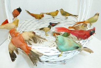 Birds In A Basket LOT