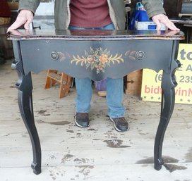 Painted Foyer Table, Half Table