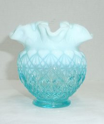 Vintage Fenton OVG Opalescent Vase
