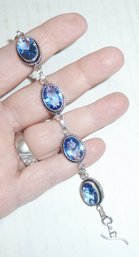 Blue Stone Bracelet Mkd 925