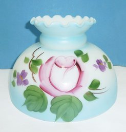 Vintage Hand Painted MG Lampshade