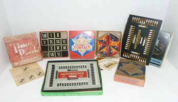 Vintage Games In Original Boxes, Auto Bridge