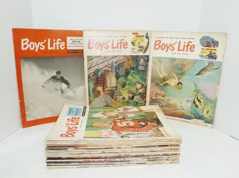 Vint. Magazine LOT, Boys Life 40's, 50's