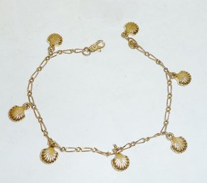 Vintage Shells Charm Bracelet