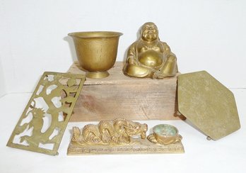 Vintage Brass LOT, Buddha ETC