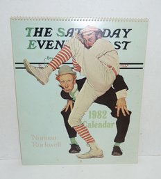 Saturday Evening Post Calendar 1982