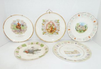 Antique Calendar Plates Early 1900