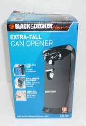 Ex Tall Electric Can Opener NEW In Box