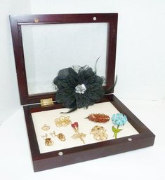 Costume Jewelry LOT Case Included