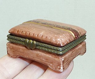 Miniature Cigar Box, Porcelain Box