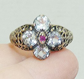 Ladies Vintage Ring Mkd 925
