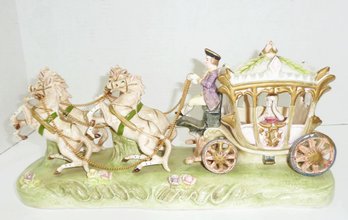 Vint Capodimonte Royal Carriage, Horses
